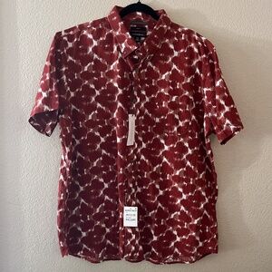 Treasure & Bond Rust and White Button Down *Never Worn*